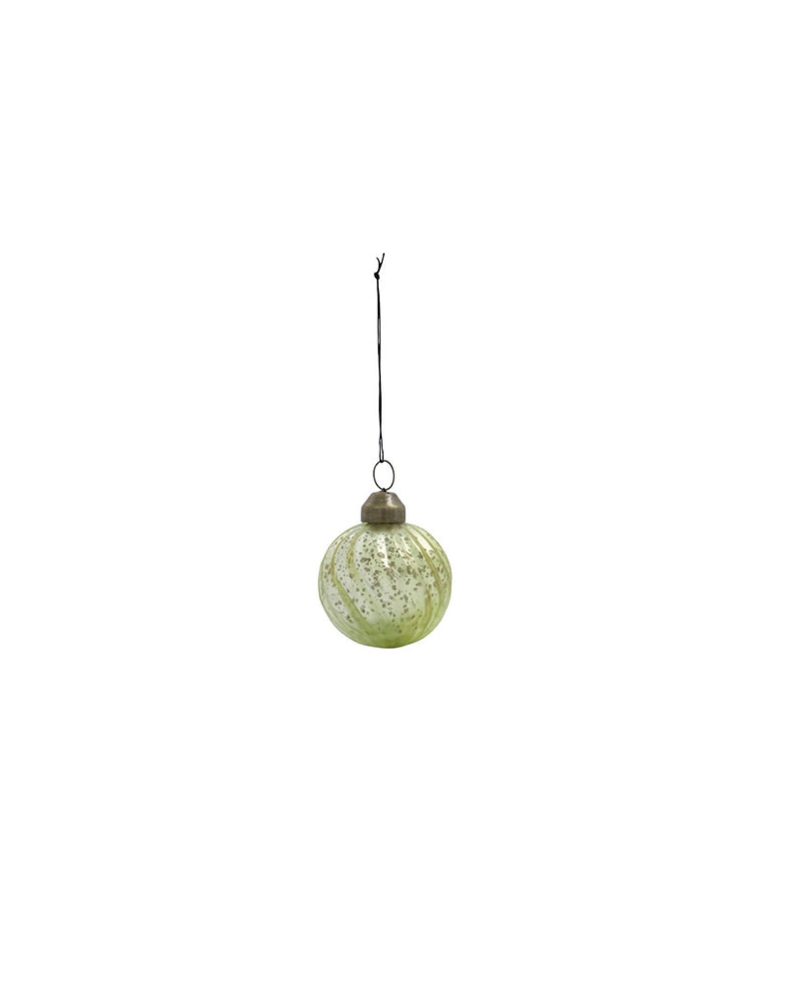 House Doctor Christmas Ornament - Twist Matt Gold