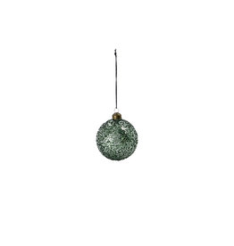 House Doctor Christmas Ornament - Glitter Green