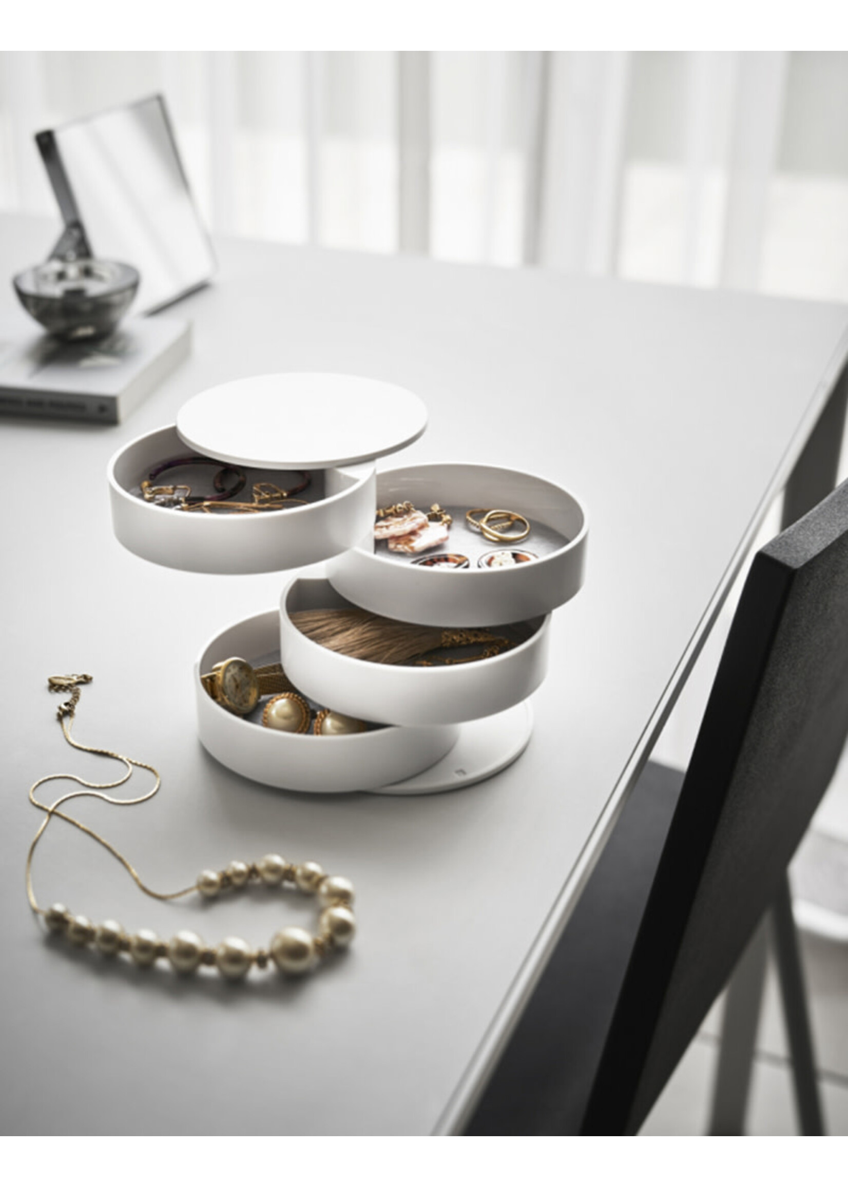 Yamazaki Accessory Tray | White