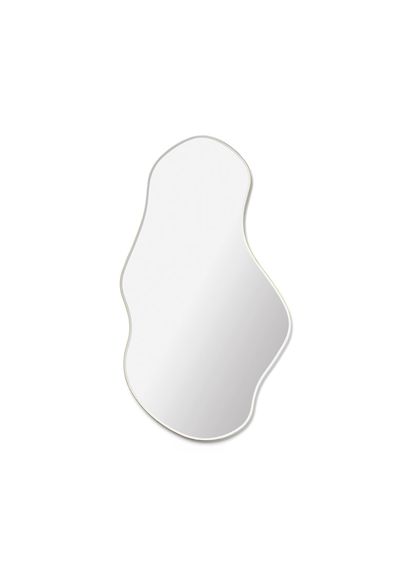 Ferm Living Pond Mirror - L - Brass