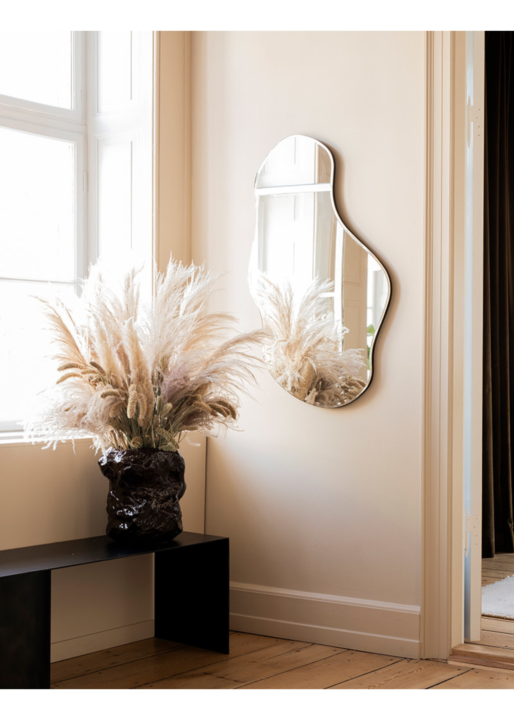 Ferm Living Pond Mirror - L - Brass