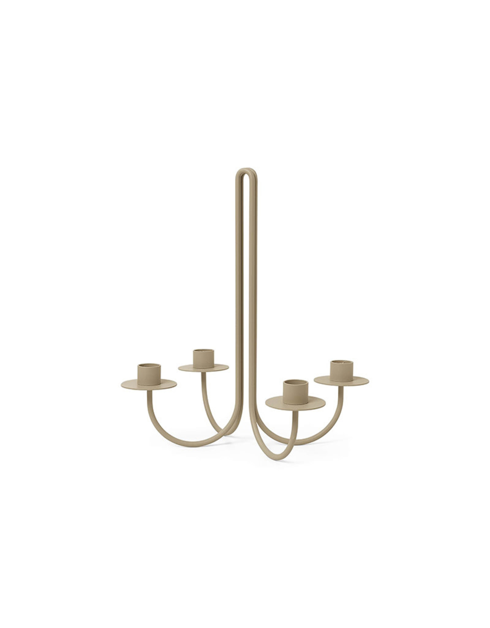 Ferm Living Sway Candelabra - Cashmere