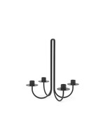 Ferm Living Sway Candelabra - Black
