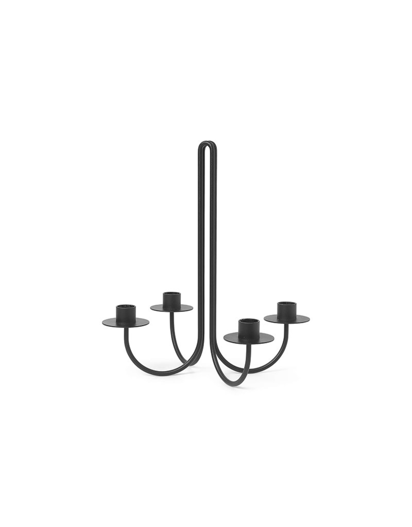 Ferm Living Sway Candelabra - Black