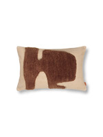 Ferm Living Lay Cushion - 40x60 - Sand/Sugar Kelp