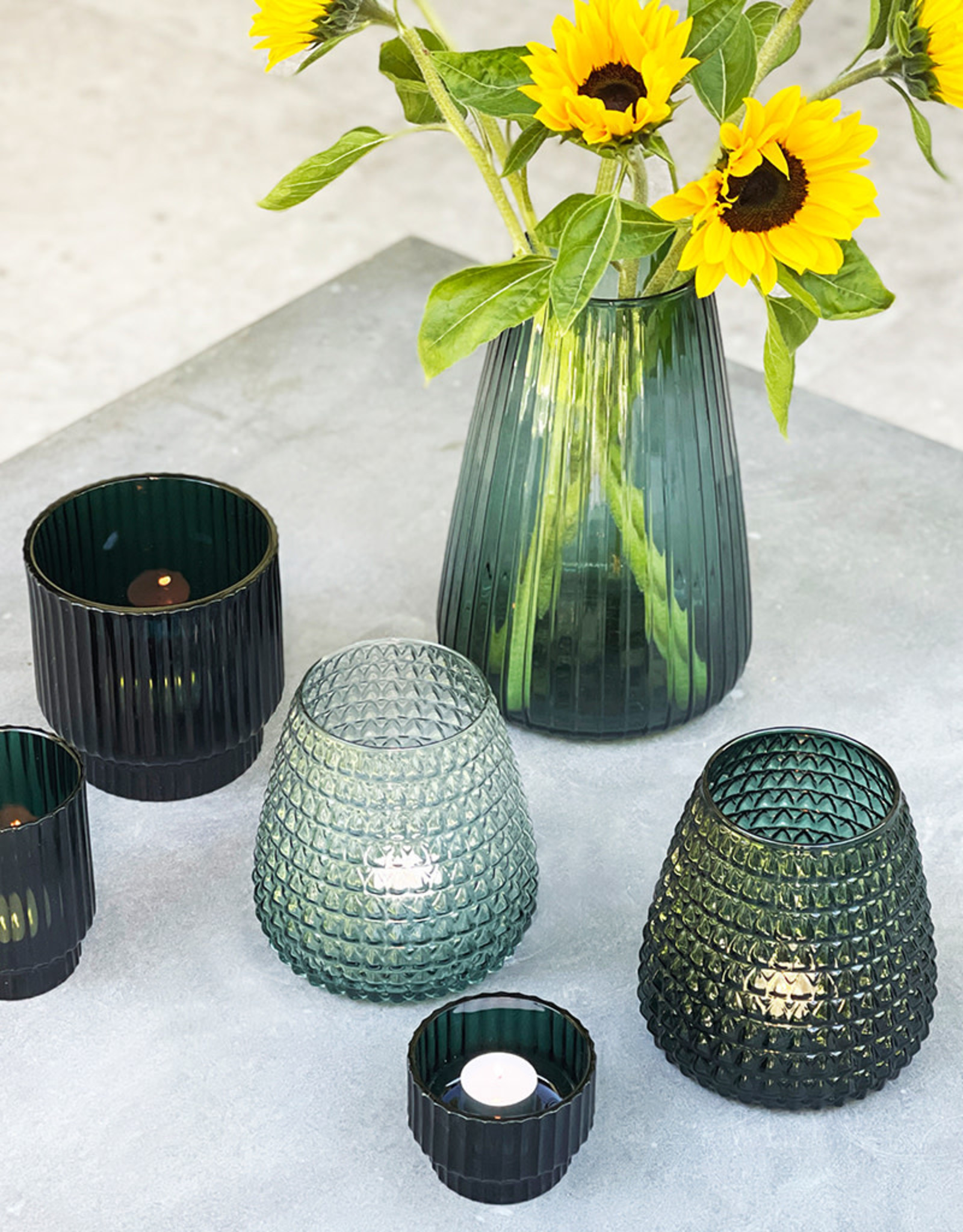 XLBoom Dim Vase - Scale - S - Green