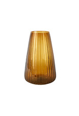 XLBoom Dim Vase - Stripe - L - Amber