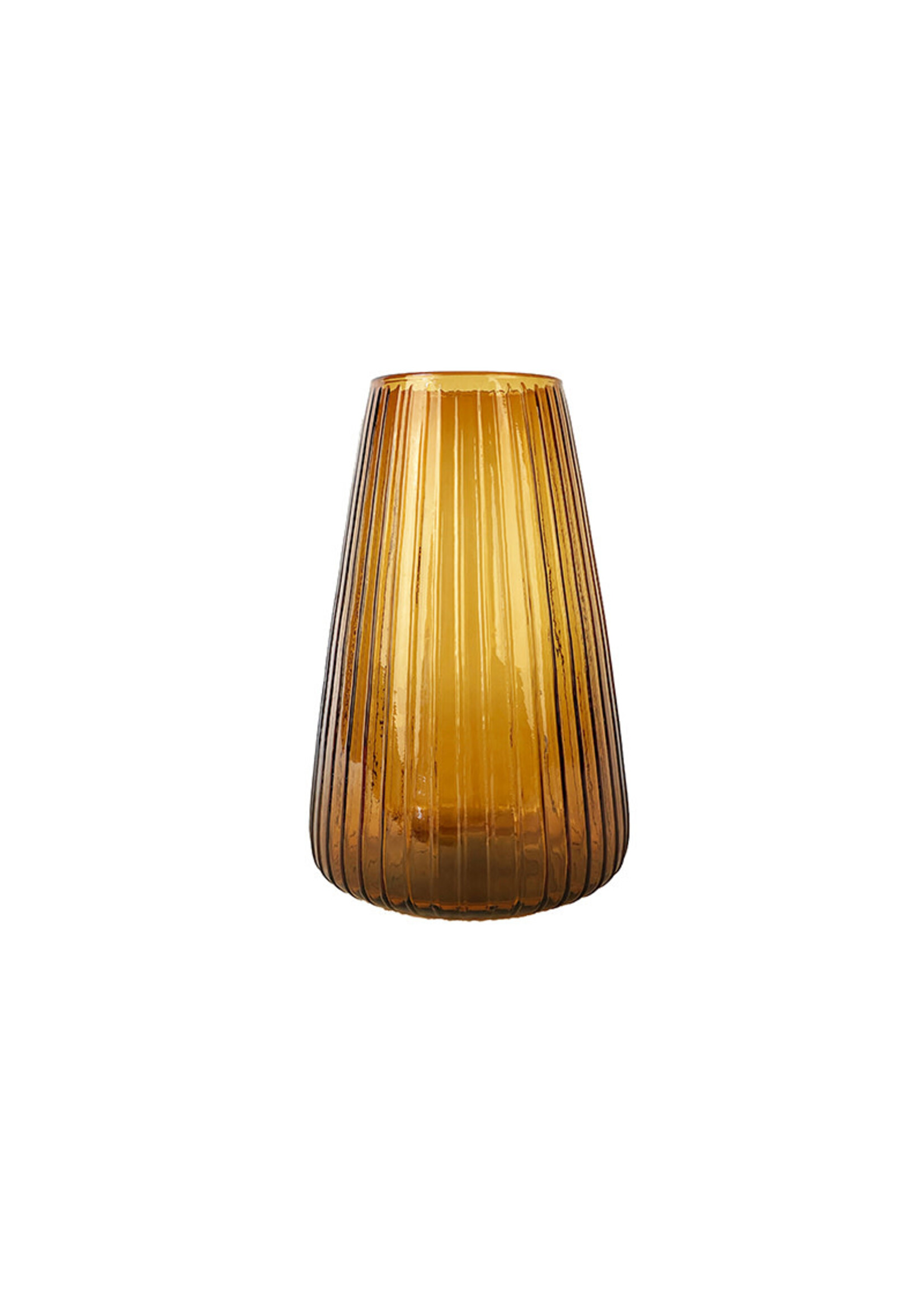 XLBoom Dim Vase - Stripe - L - Amber