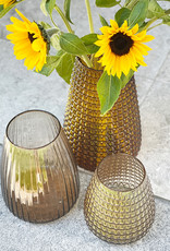 XLBoom Dim Vase - Stripe - M - Amber Light