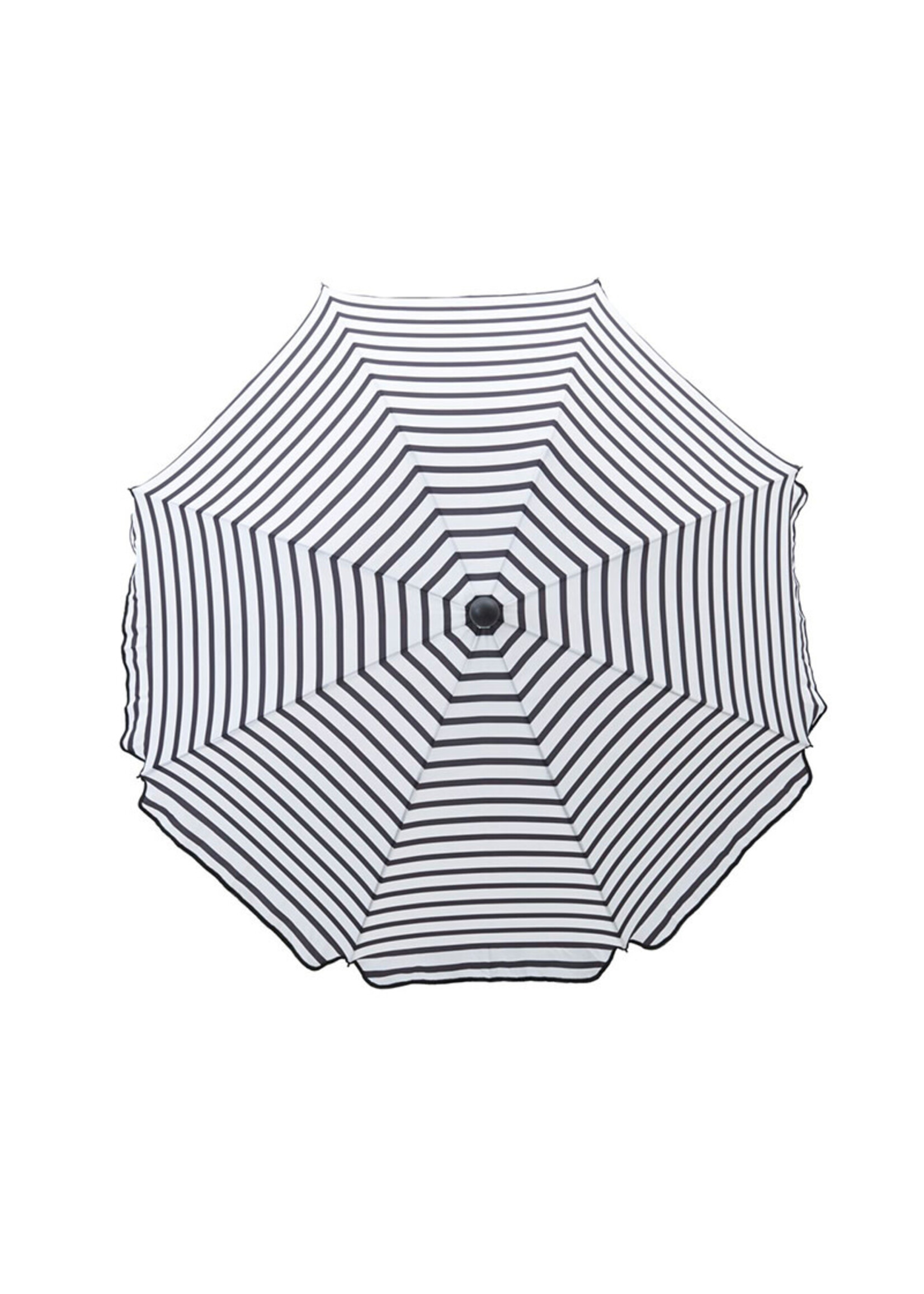 House Doctor Oktogon Beach Umbrella - Black/White