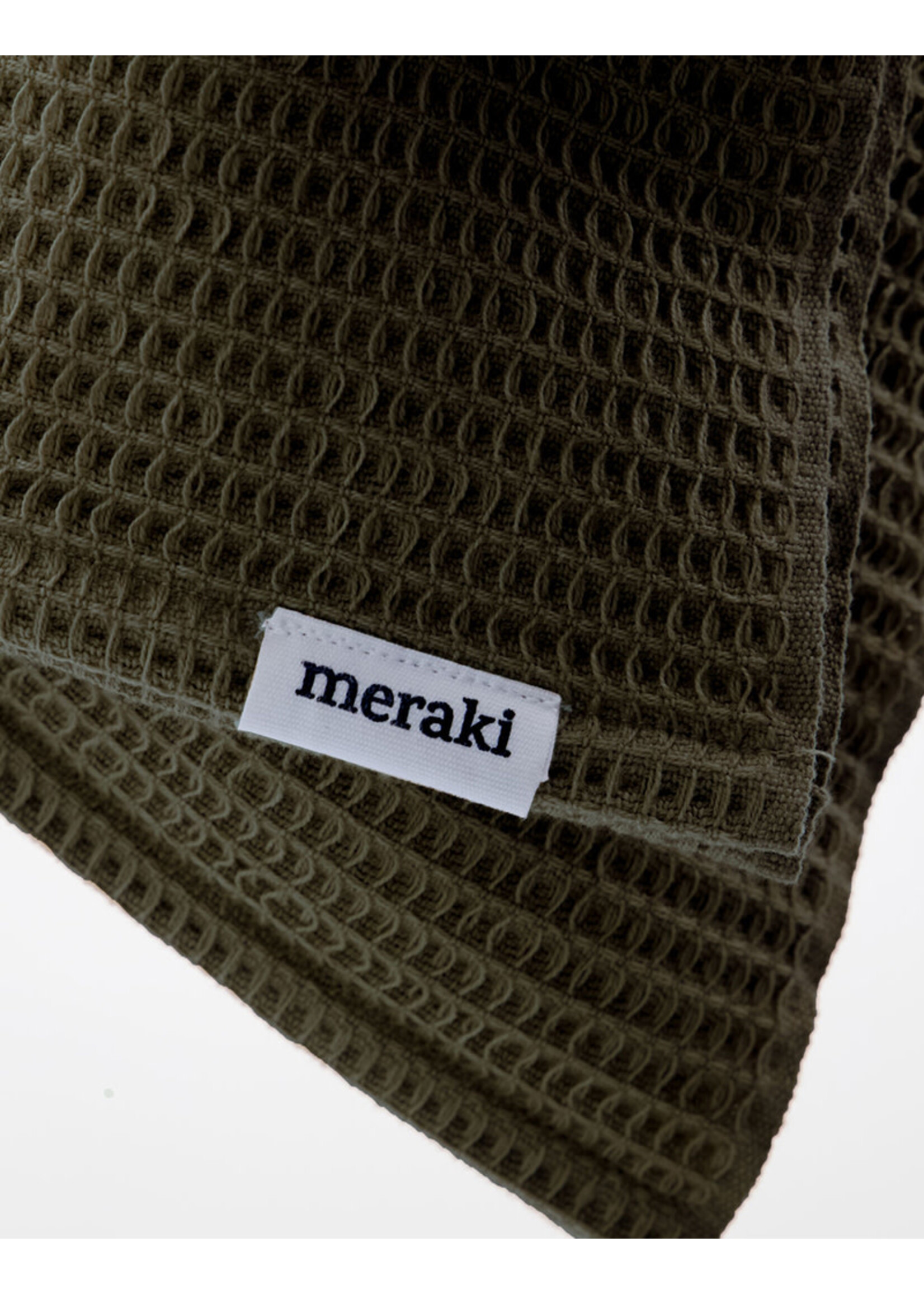 Meraki Pumila Dish Cloth | Army Green