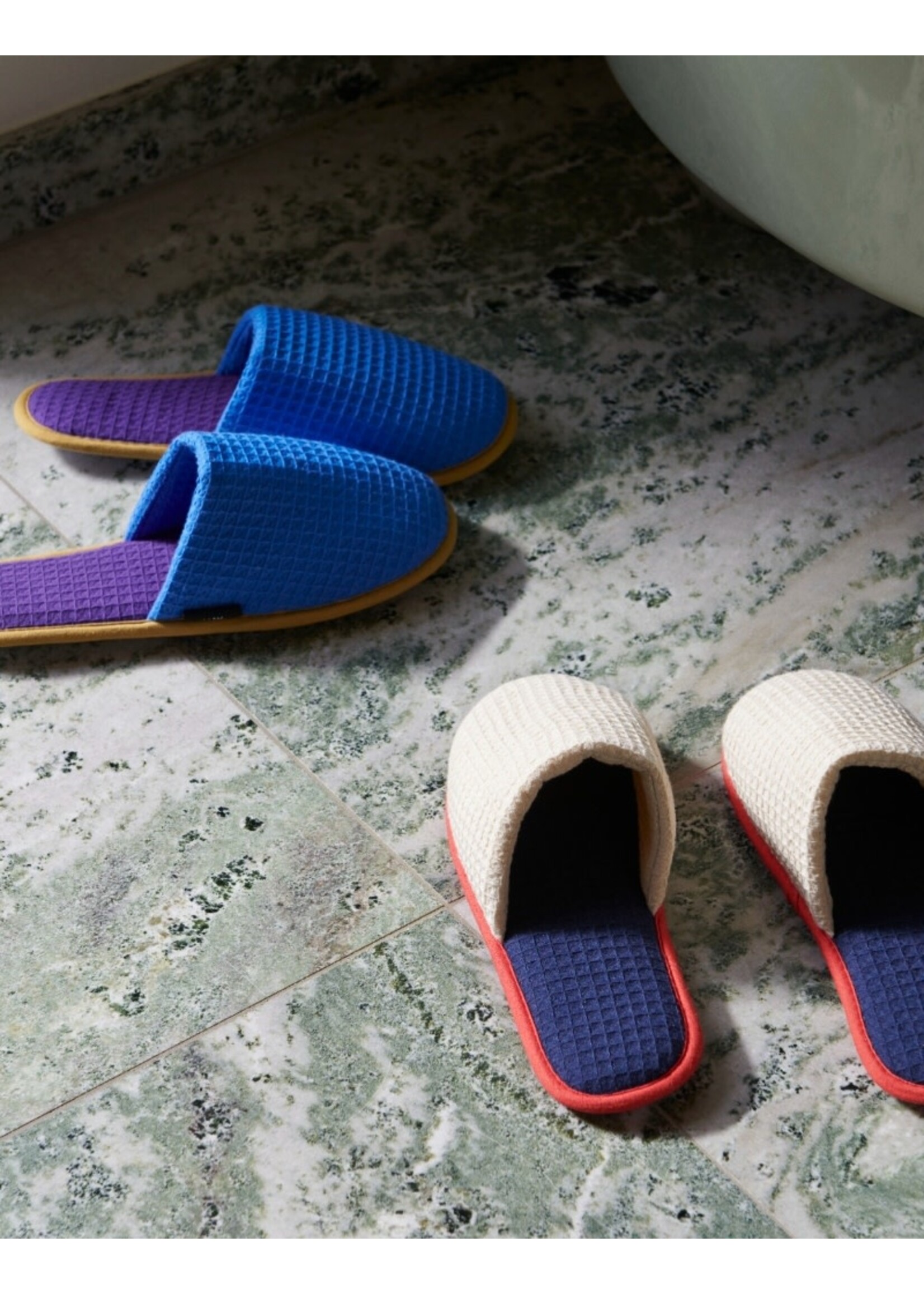 HAY Waffle Slippers | Blue
