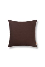 Ferm Living Linen Cushion - Chocolate