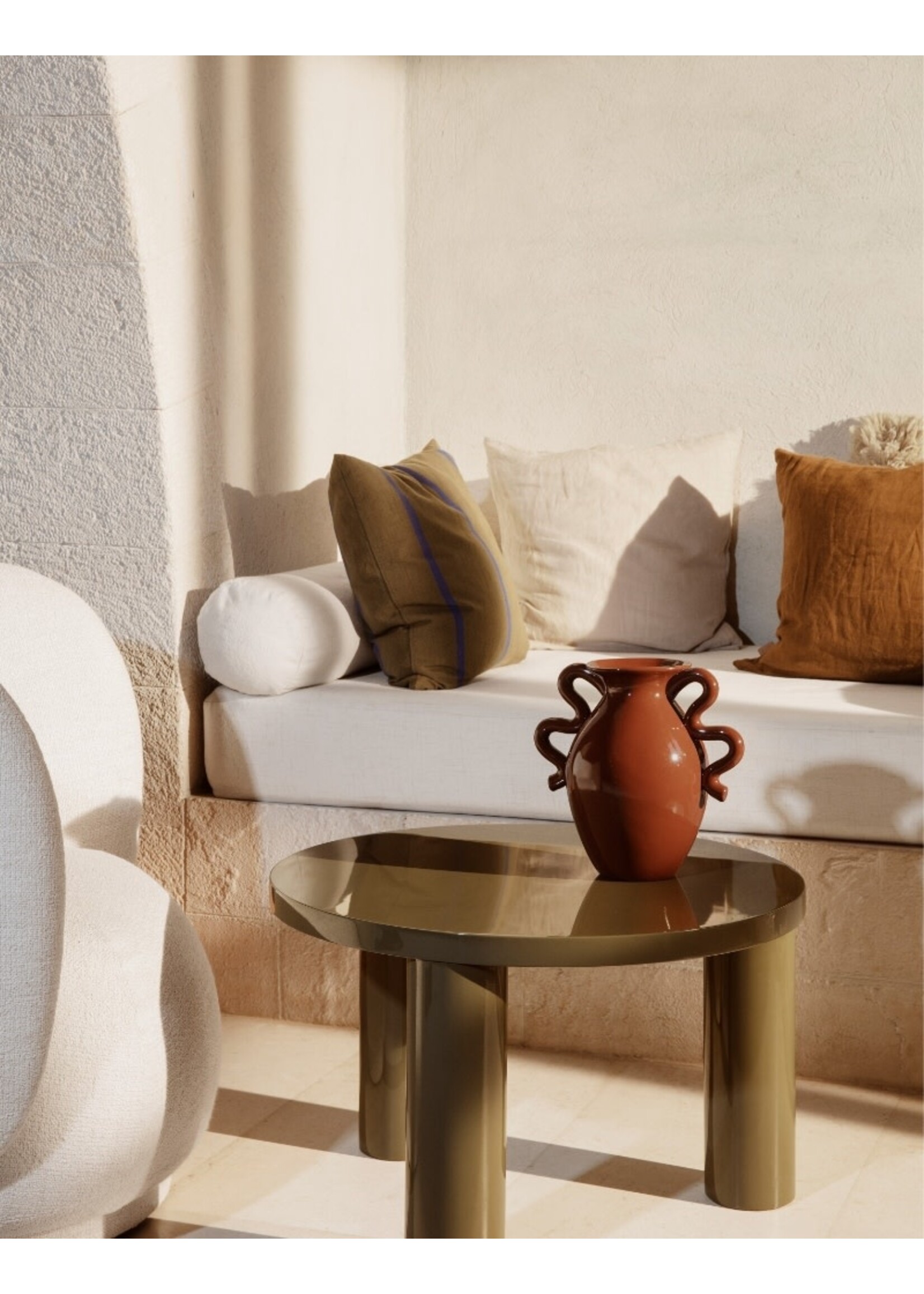 Ferm Living Linen Cushion Cover - Natural