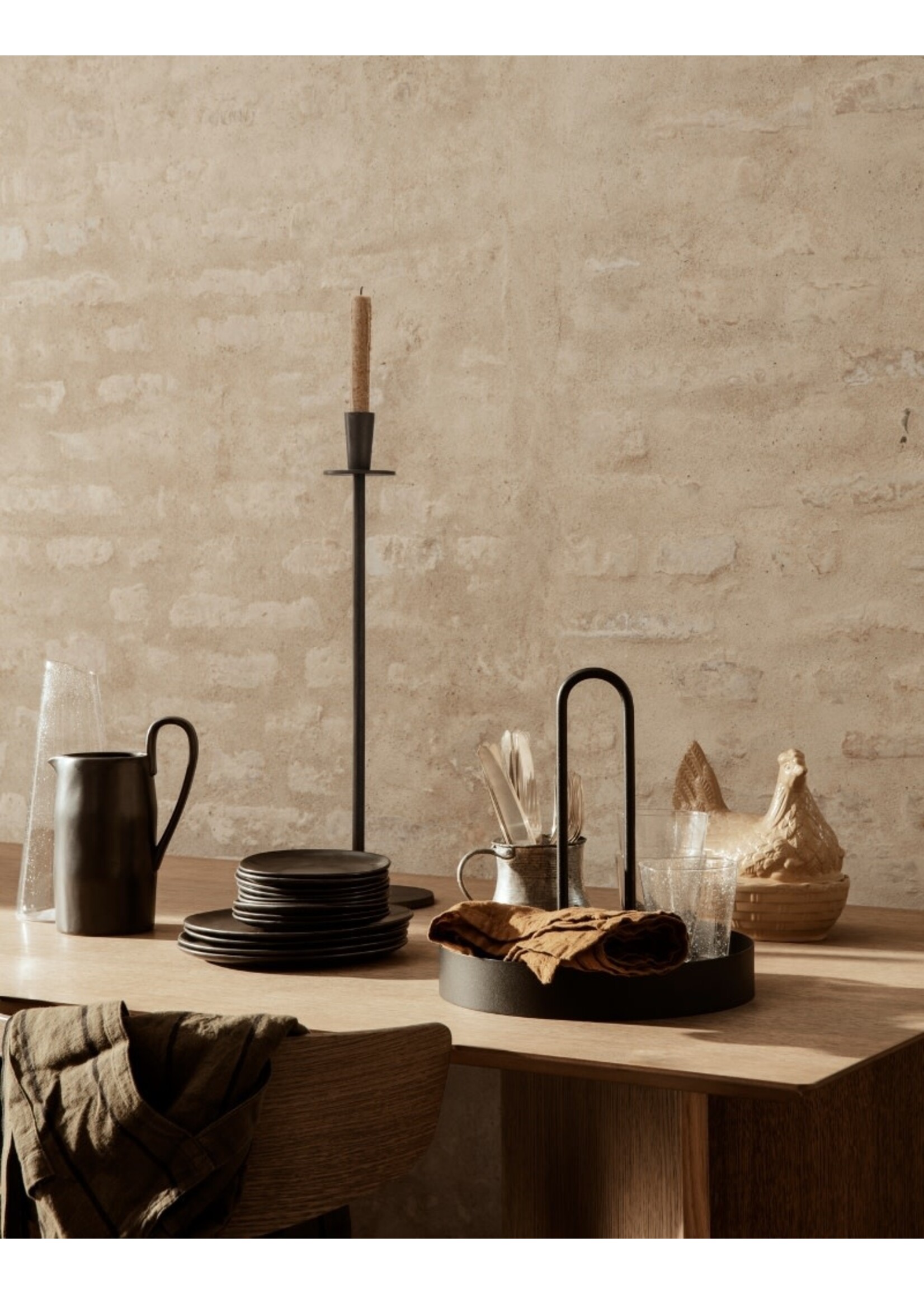 Ferm Living Grib Tray - Black