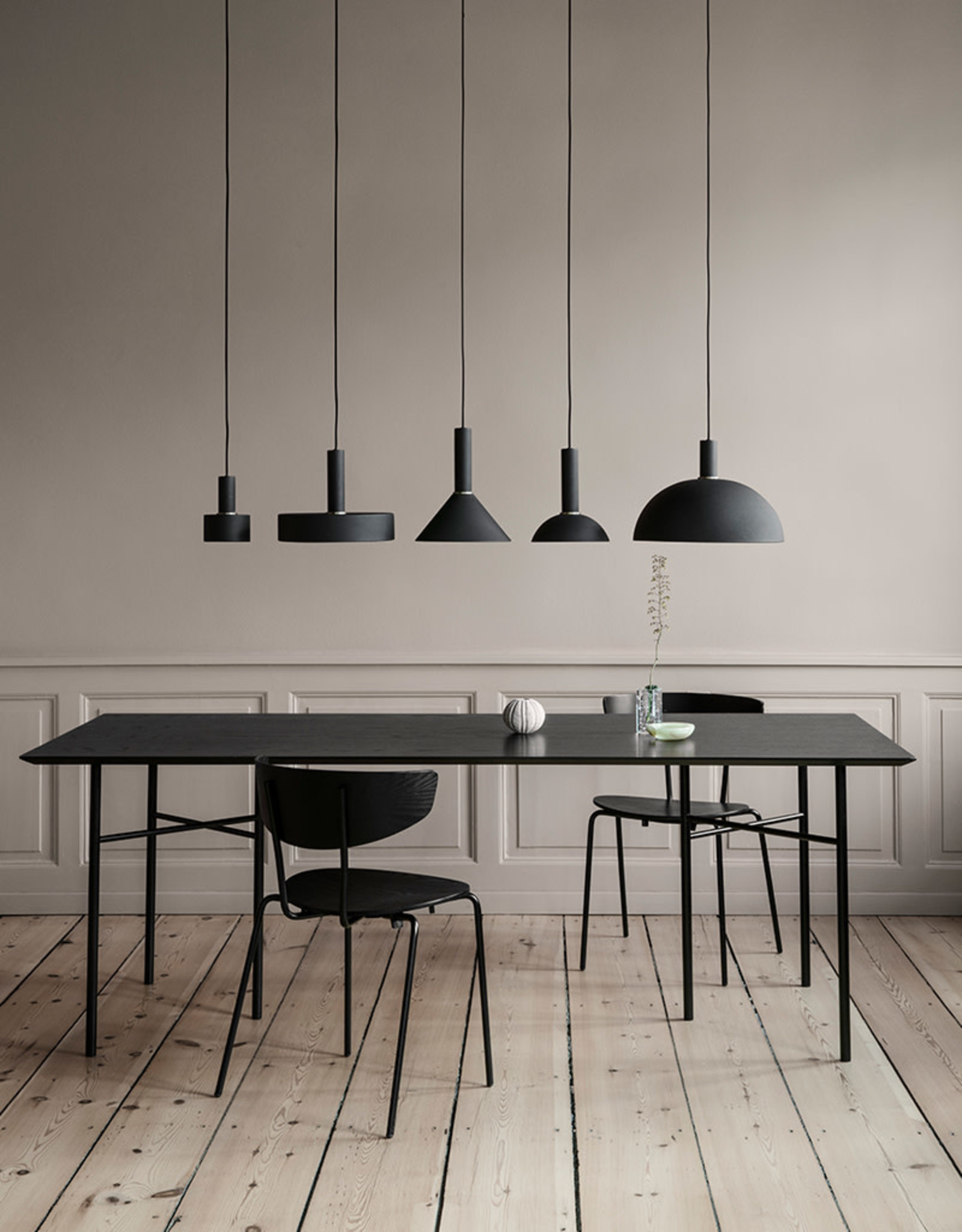 Ferm Living Collect Pendant Low | Black