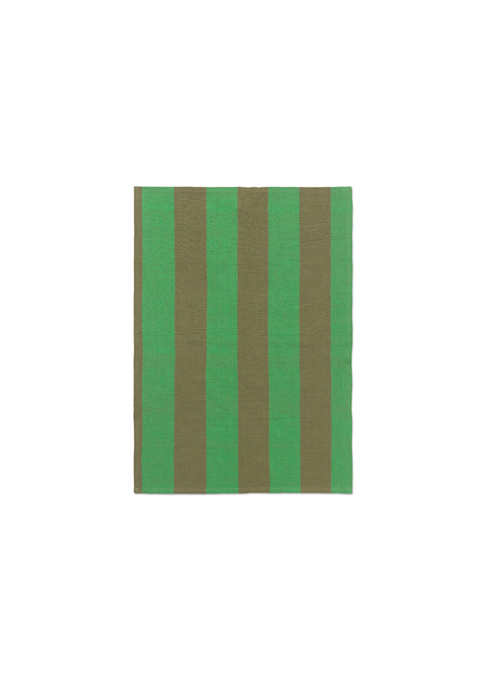 Ferm Living Hale Tea Towel - Olive/Green