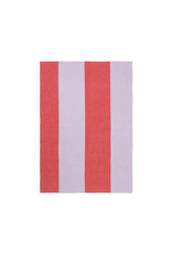 Ferm Living Hale Tea Towel - Red/Lilac
