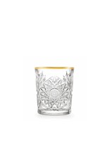 Libbey Hobstar Tumbler | Golden Rim