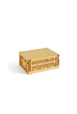 HAY Colour Crate Lid M - Golden Yellow