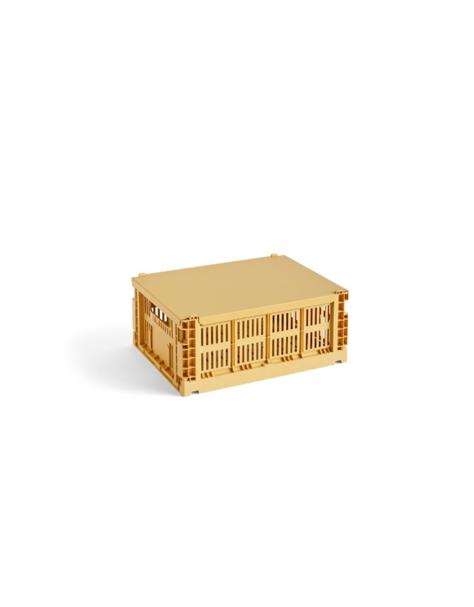HAY Colour Crate Lid M - Golden Yellow