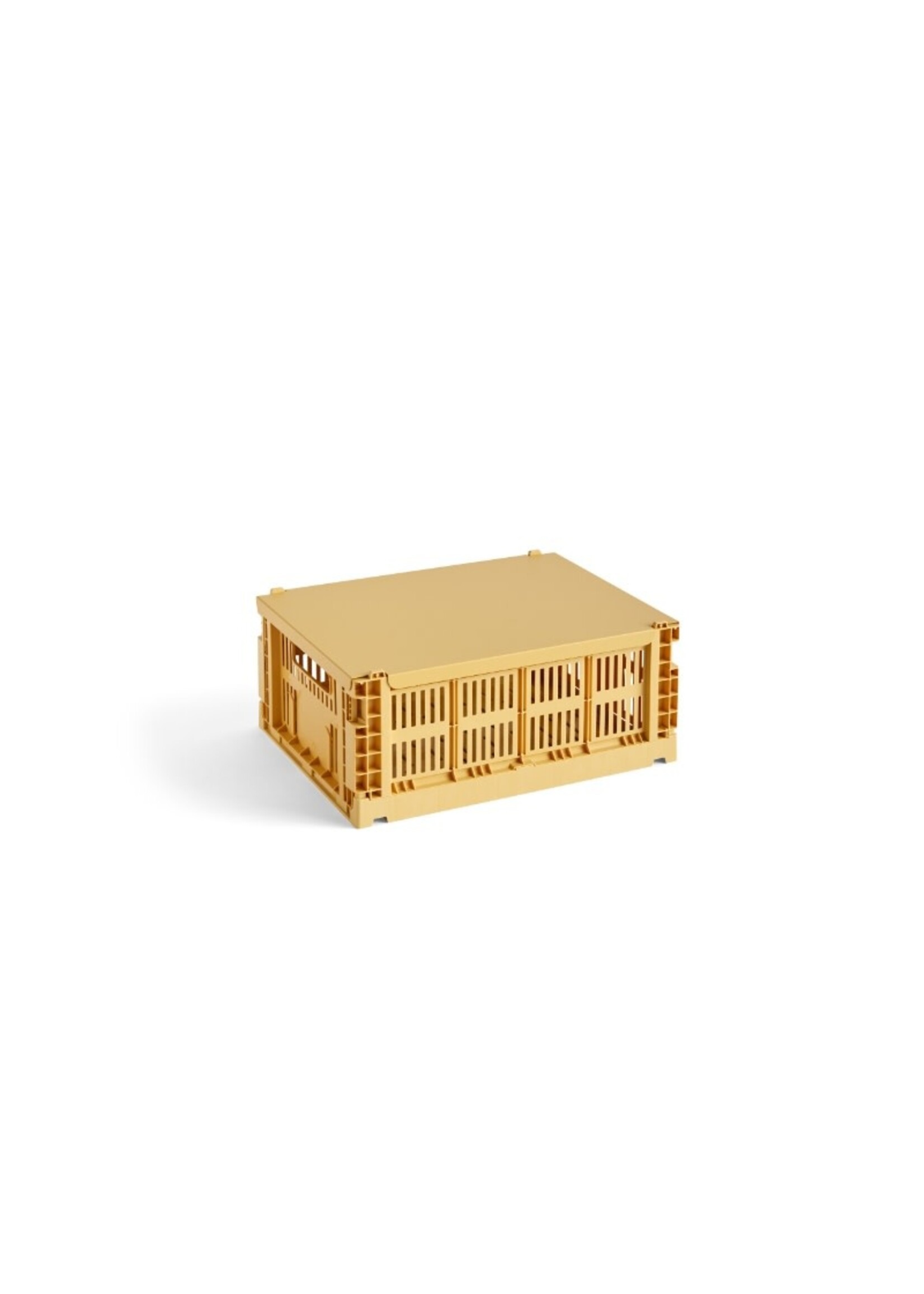 HAY Colour Crate Lid M - Golden Yellow