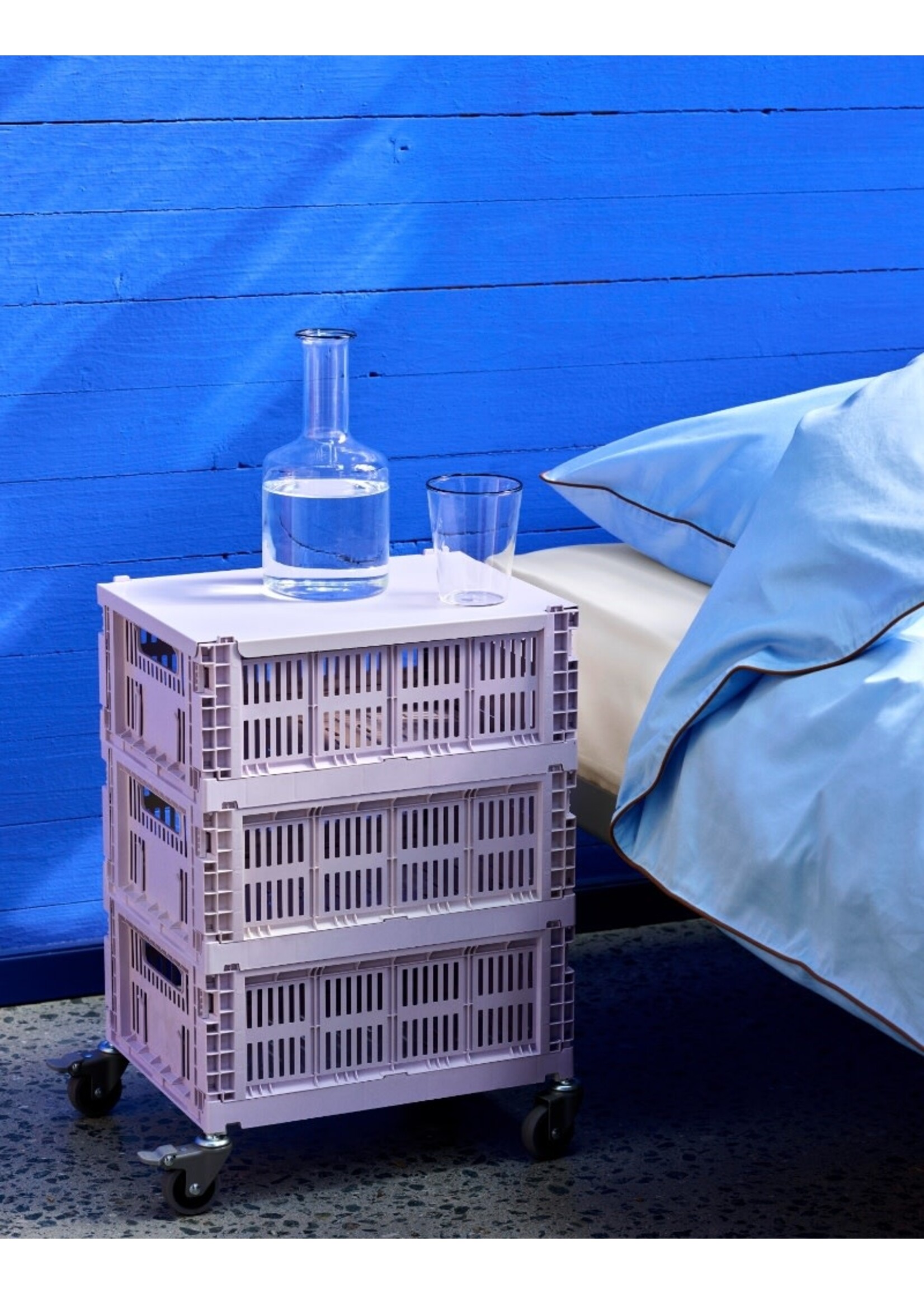 HAY Colour Crate Lid M - Lavender