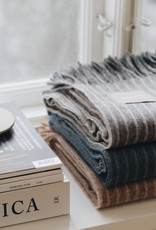 Elvang Stripes Throw - Grey