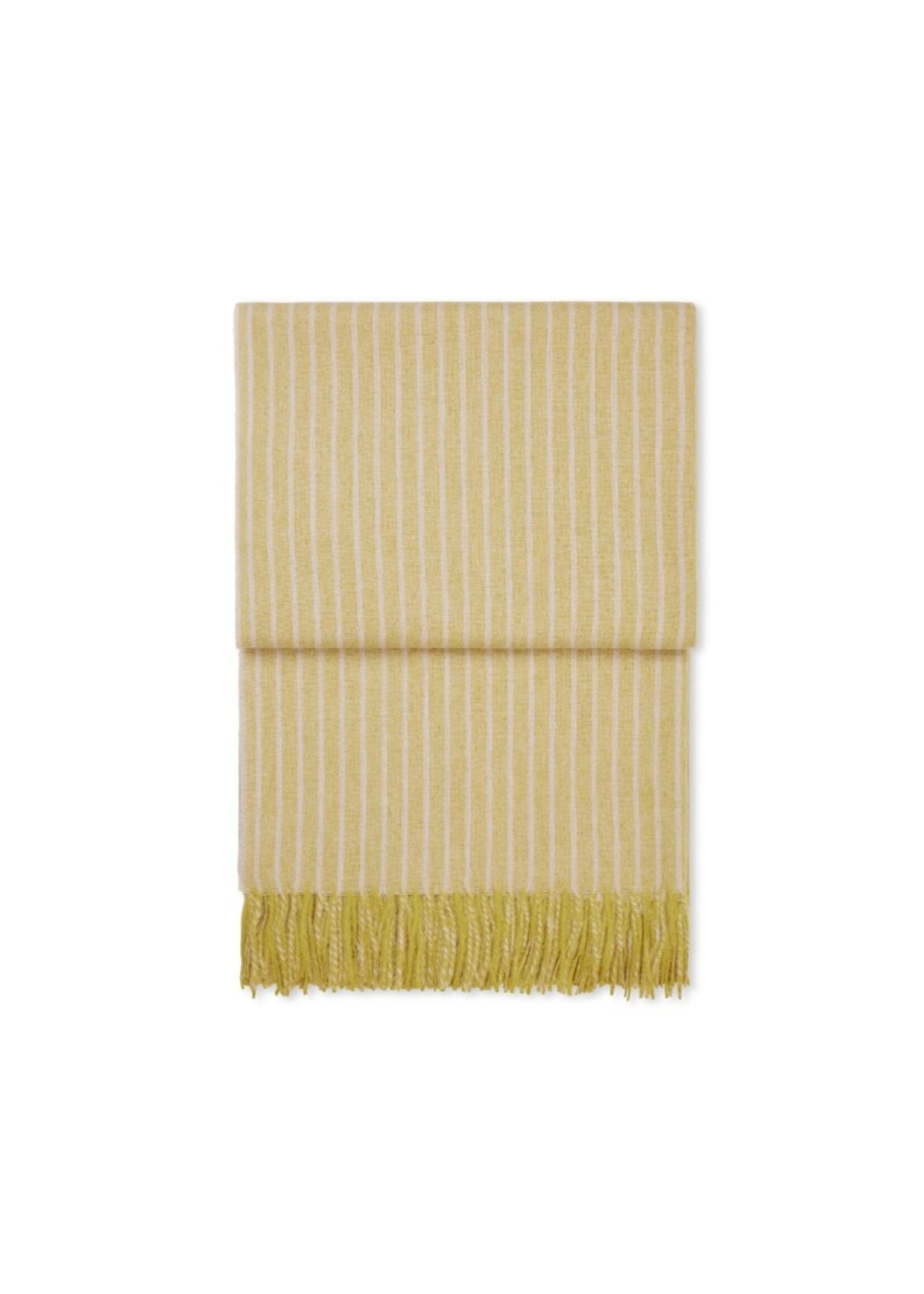Elvang Stripes Throw - Yellow