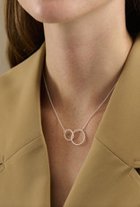 Pernille Corydon Double Twisted Necklace - Silver
