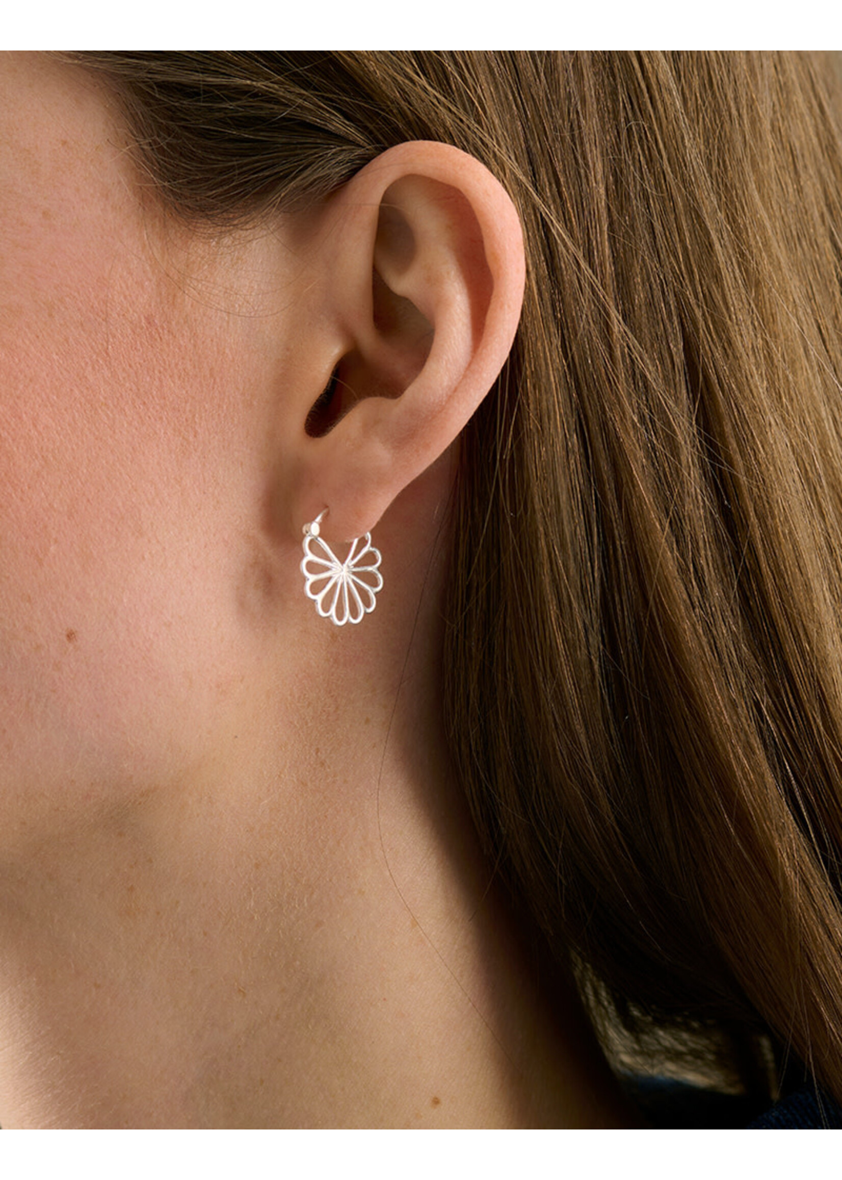 Pernille Corydon Bellis Small Earrings | Silver