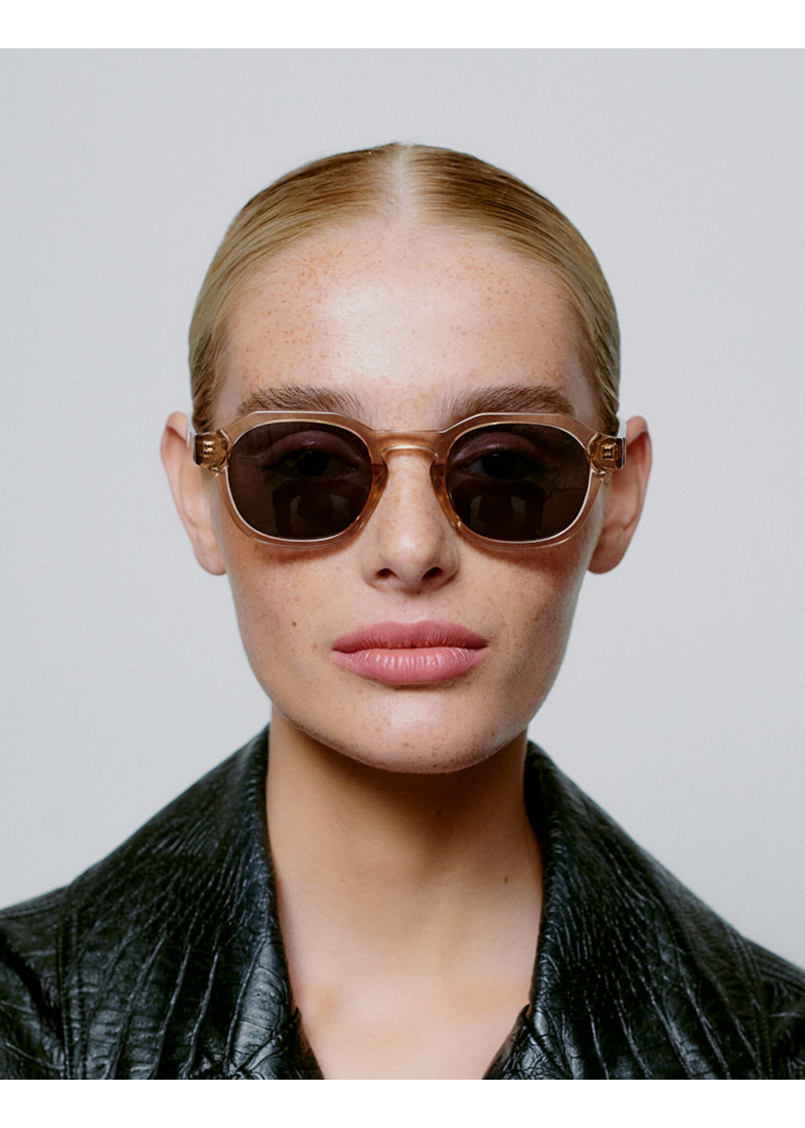 A.Kjærbede Zonnebril Zan - Champagne