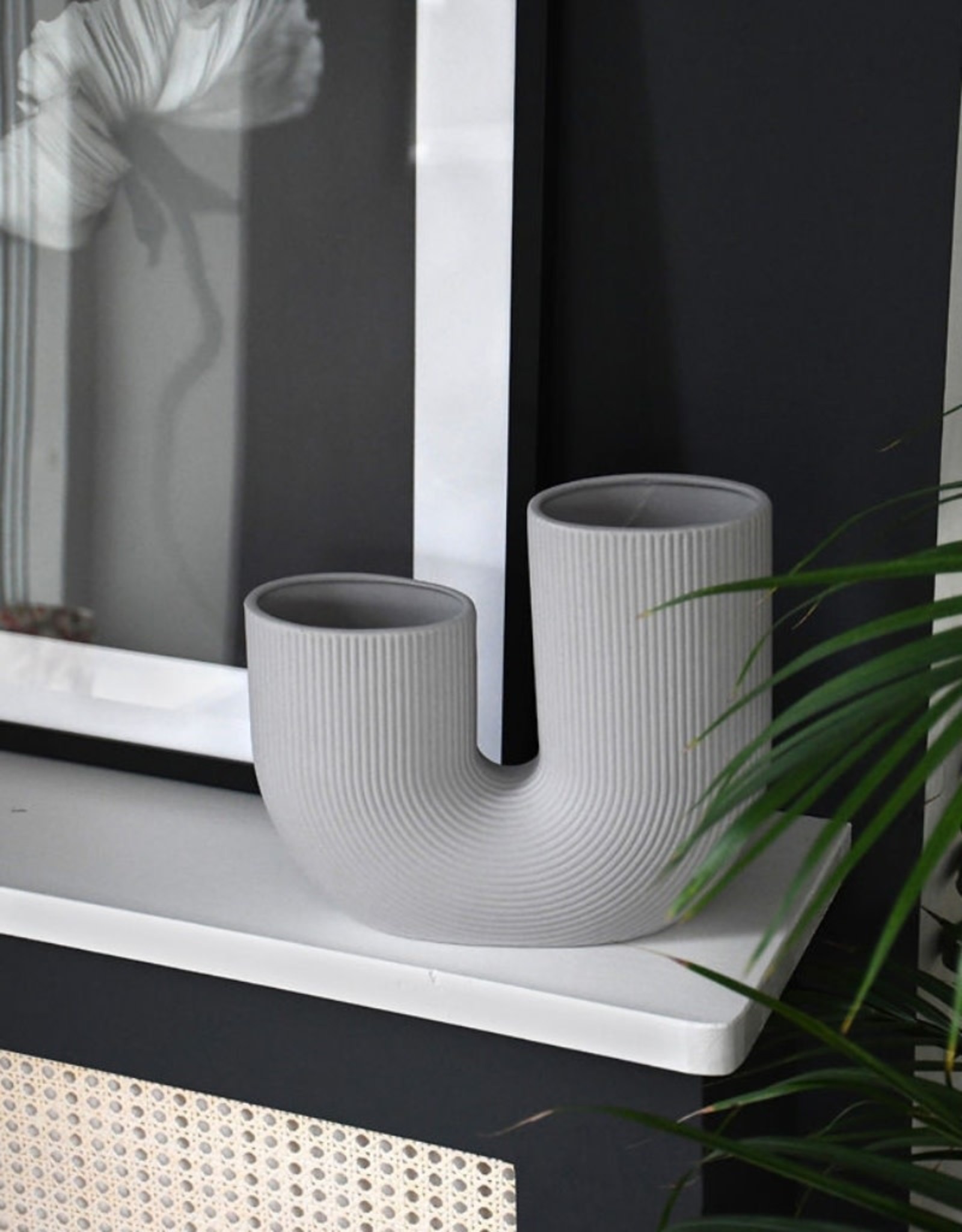 Storefactory Stråvalla Vase - Light Grey