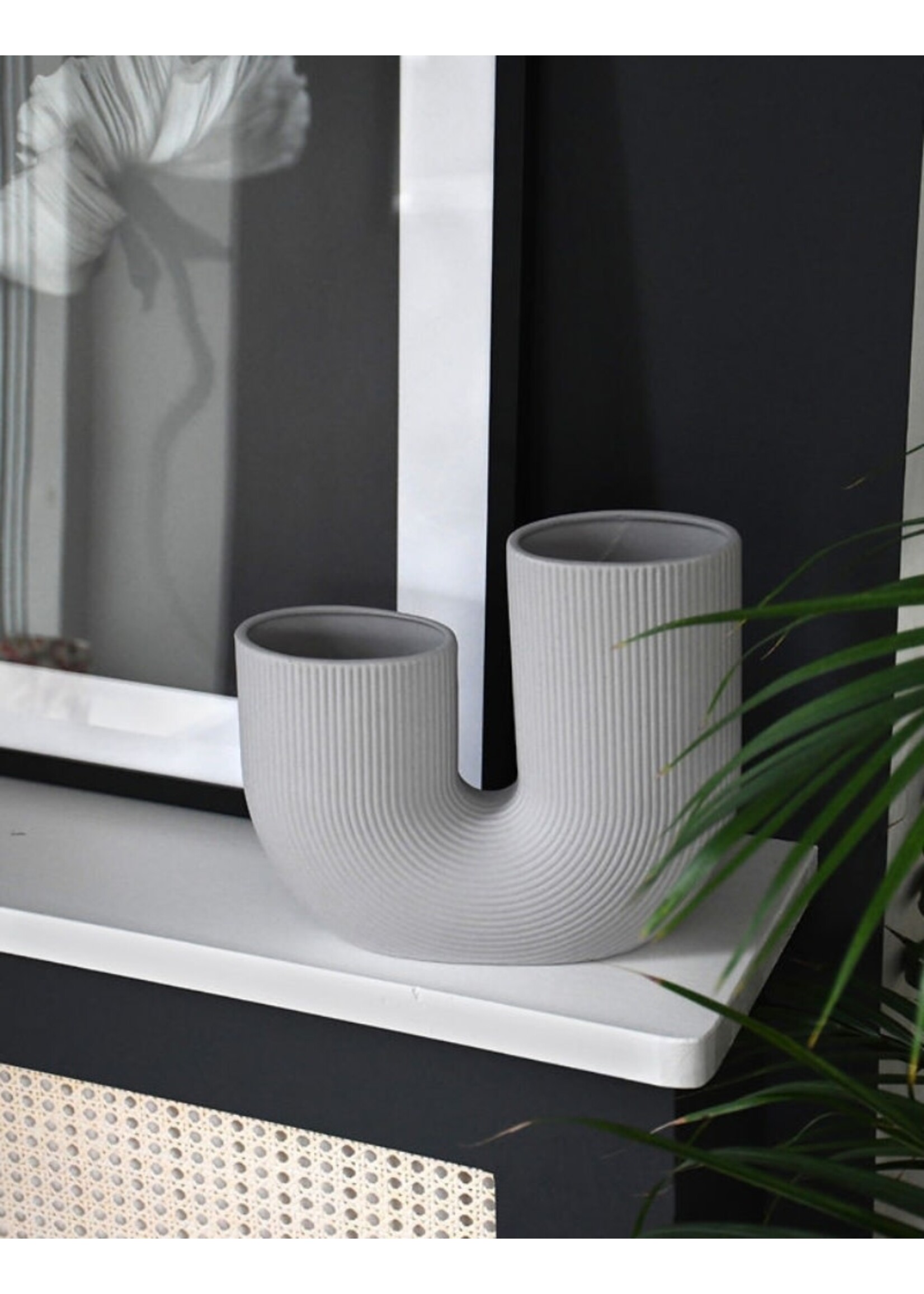 Storefactory Stråvalla Vase - Light Grey