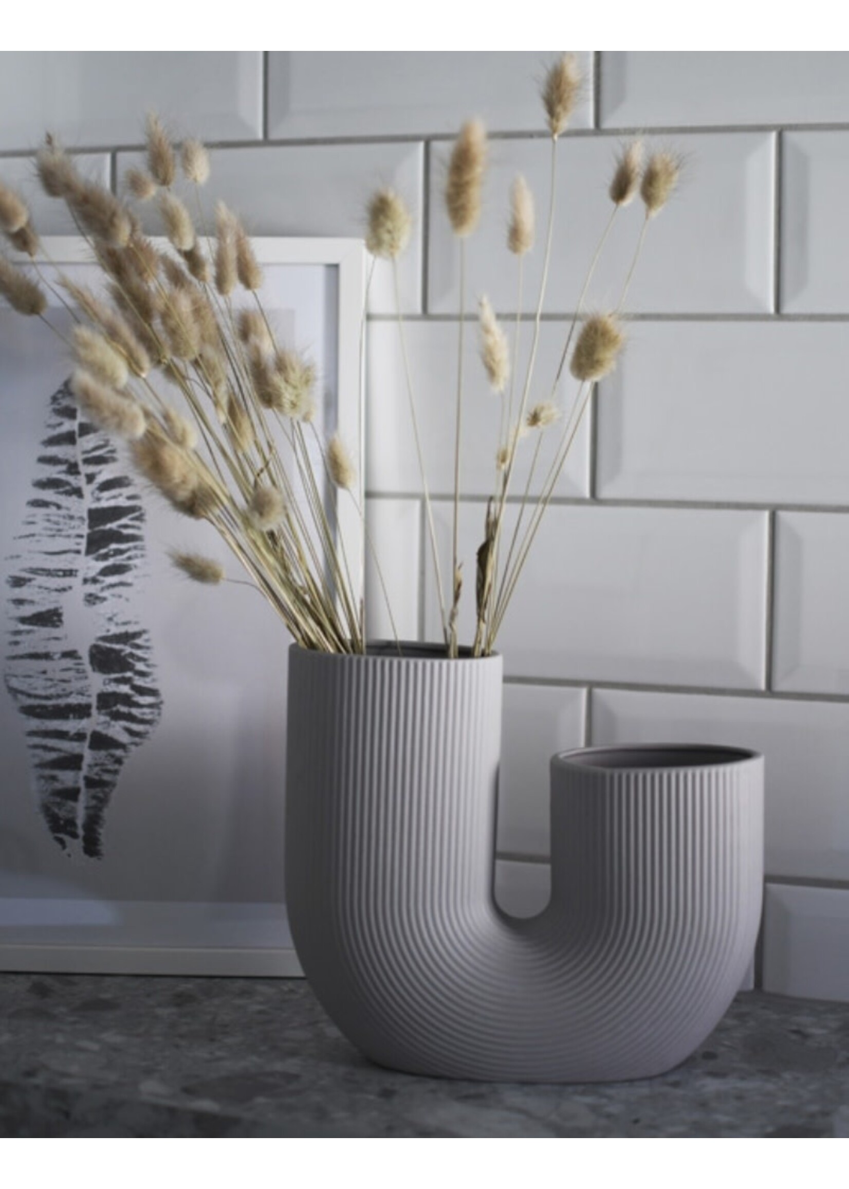 Storefactory Stråvalla Vase - Light Grey