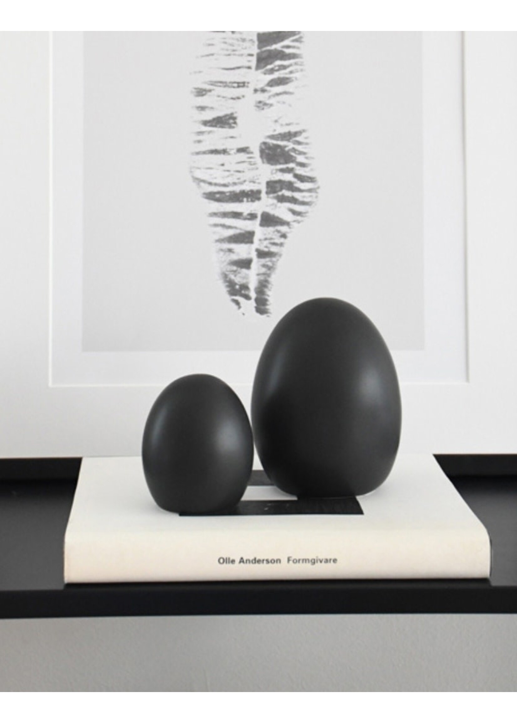 Storefactory Bjuv Egg - S - Black