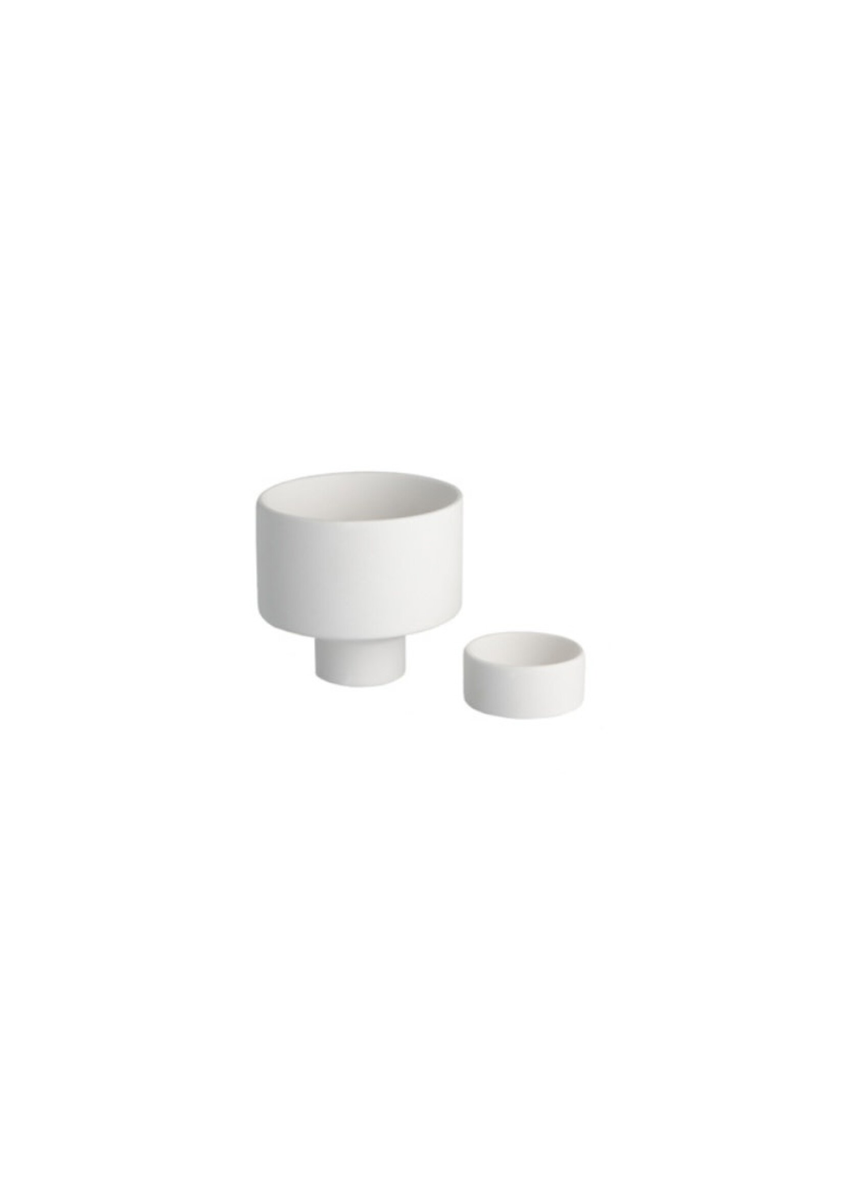 Storefactory Liaved Candle Stand - White