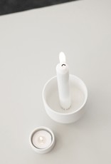 Storefactory Liaved Candle Stand - White