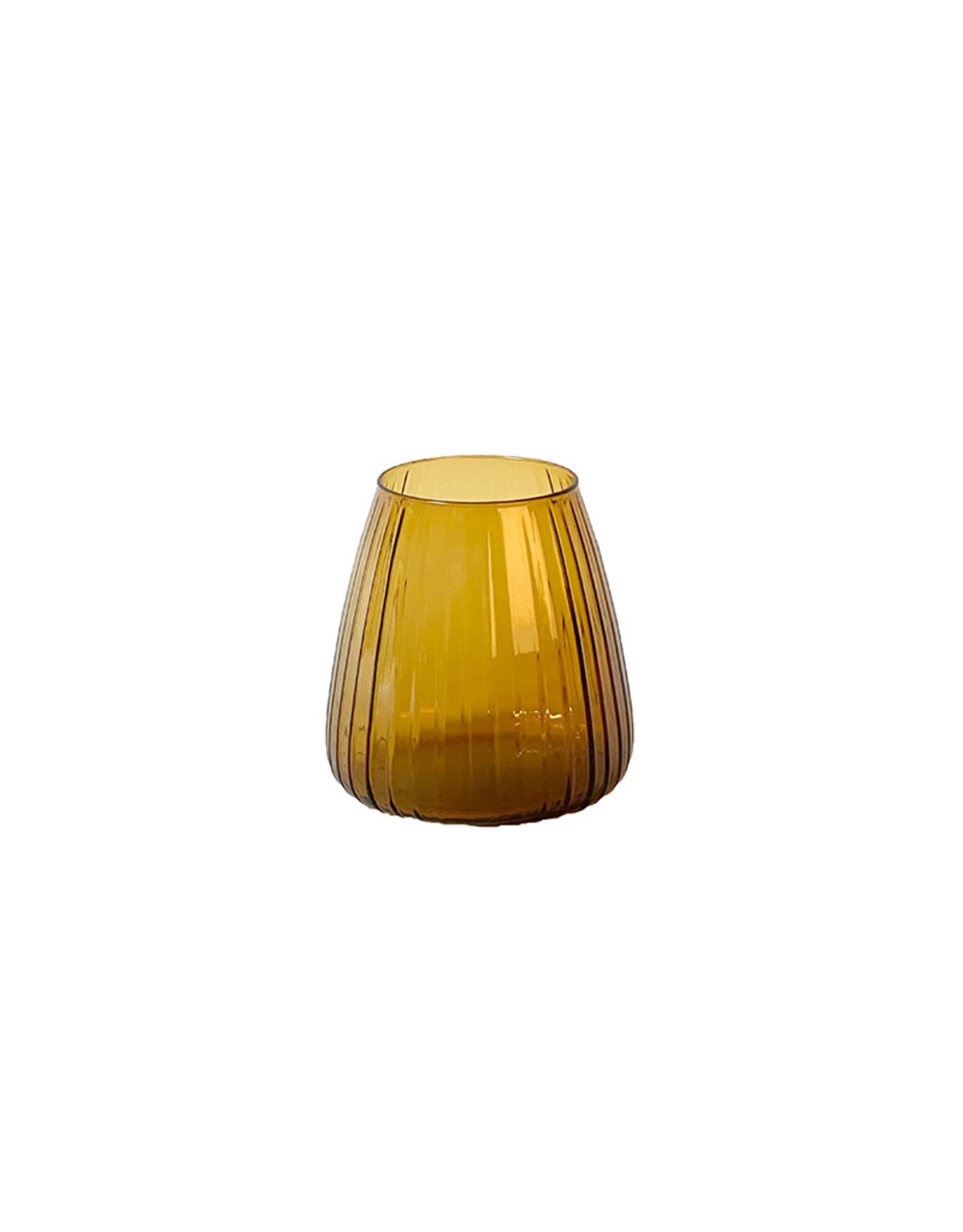 XLBoom Dim Vase - Stripe - S - Amber