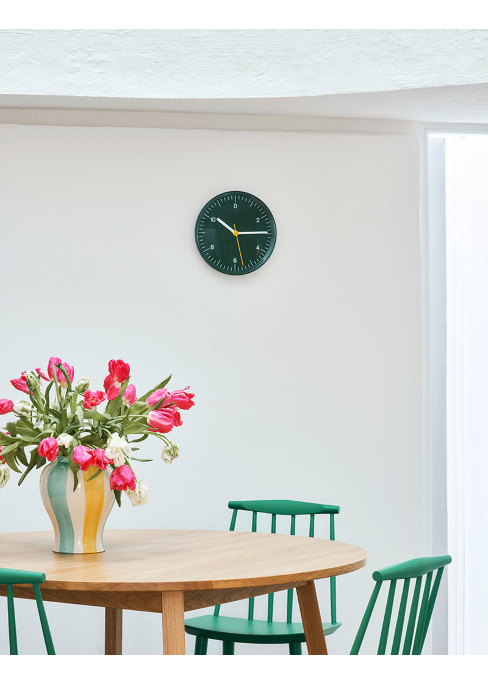 HAY Wall Clock | Green