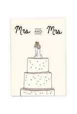 Kaart Blanche Wedding Cake - Mrs & Mrs