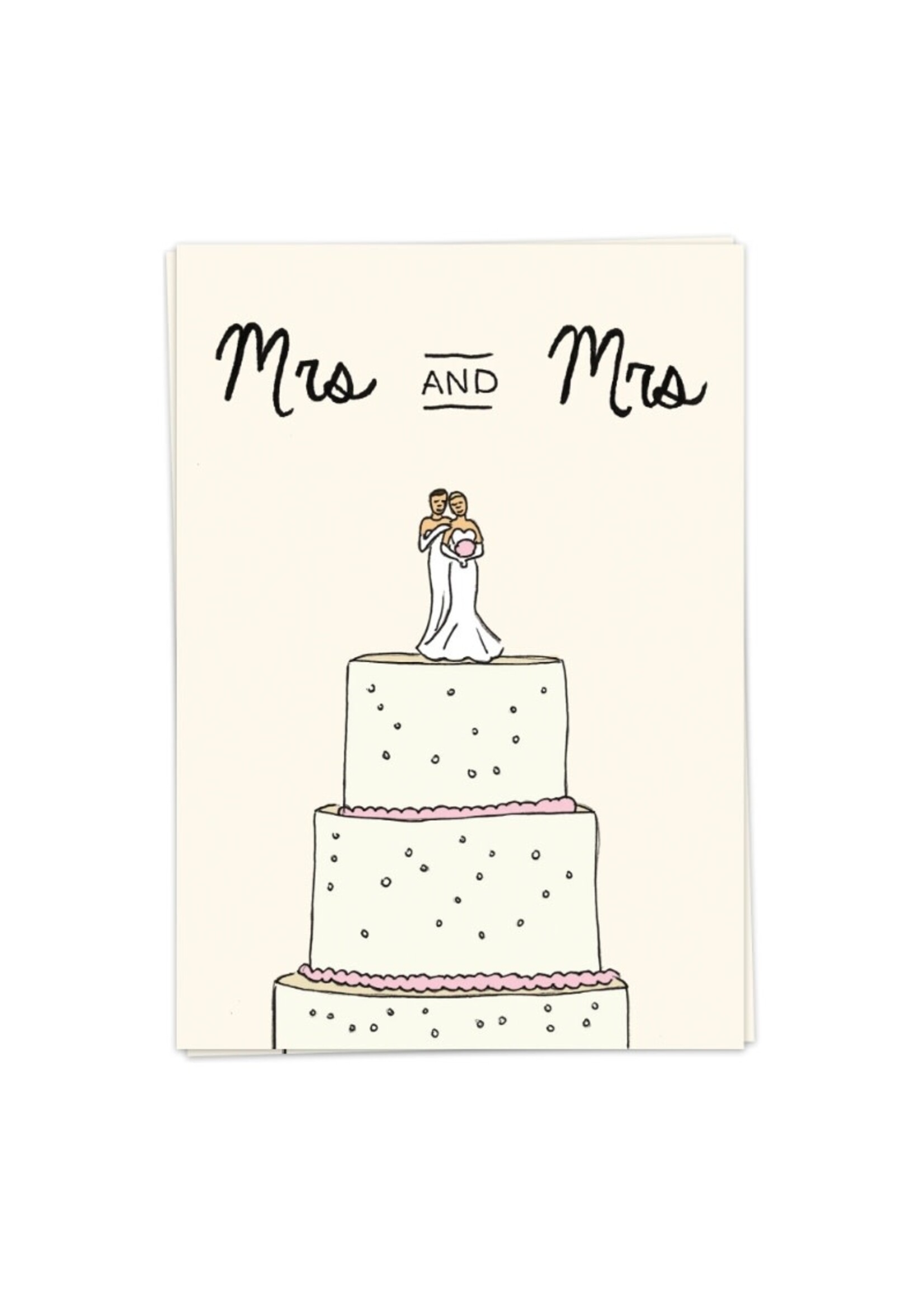 Kaart Blanche KB Wedding Cake - Mrs & Mrs