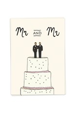 Kaart Blanche Wedding Cake - Mr & Mr