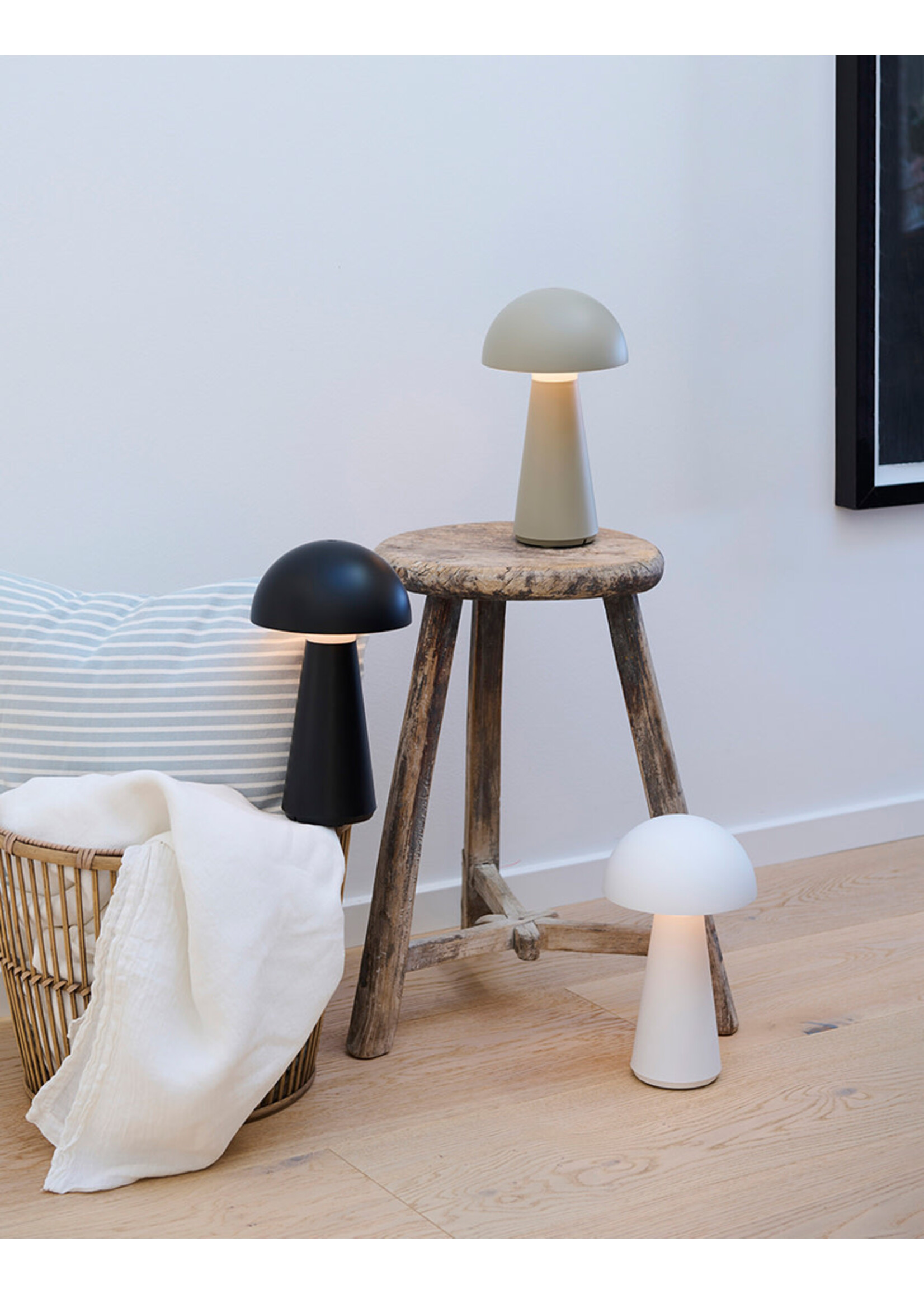 Sirius Sam Rechargeable Lamp | Warm Grey