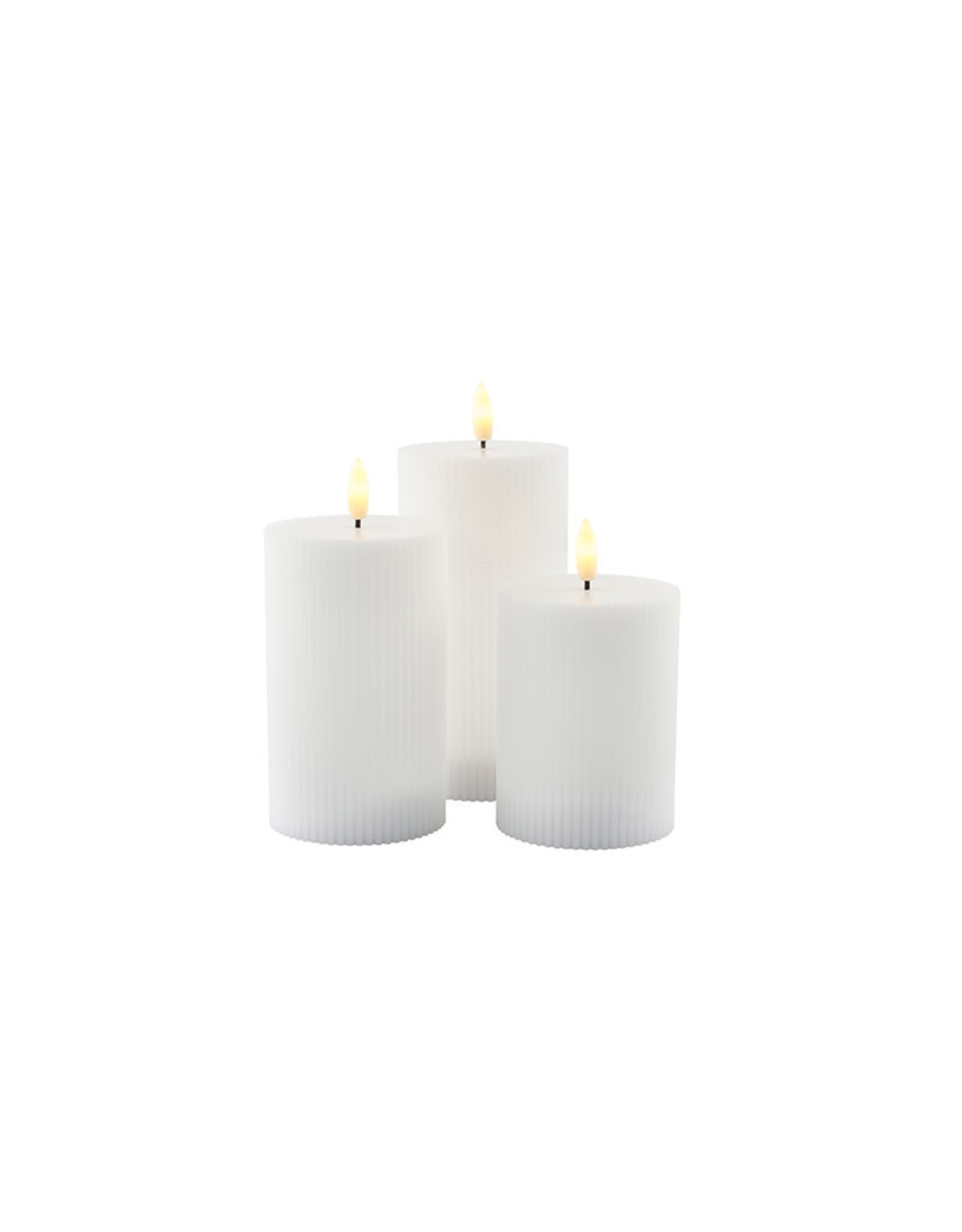 Sirius Smilla Rechargeable Led Candle | Set of 3 | White