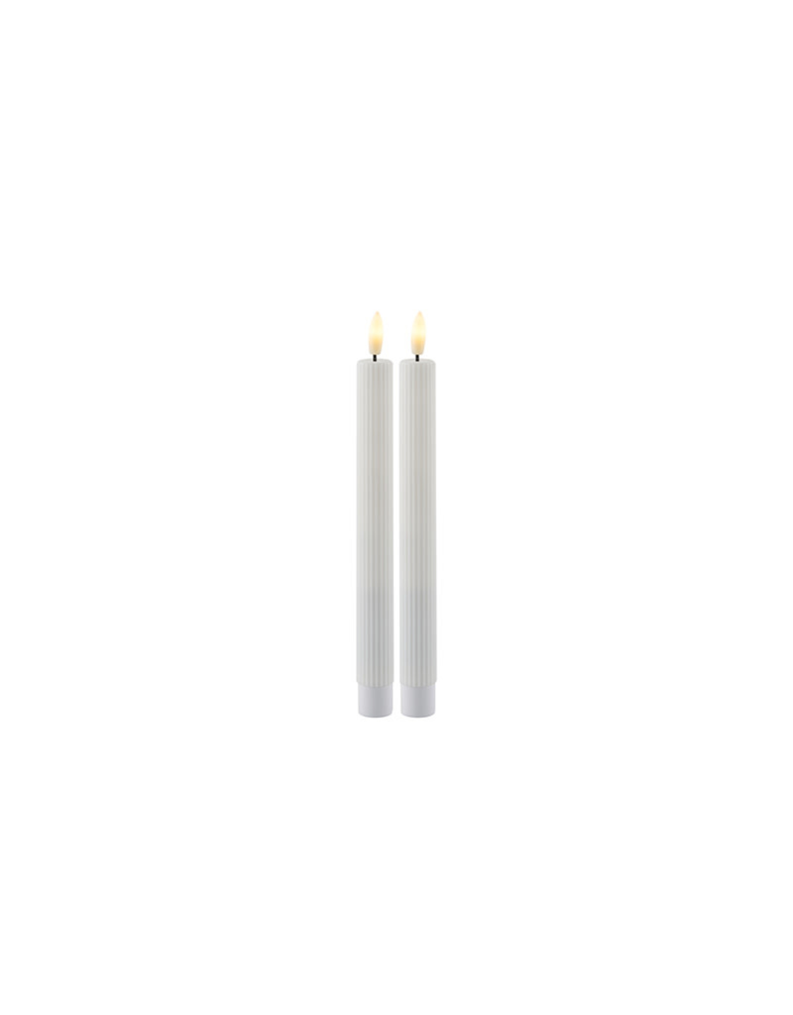Sirius Smilla Rechargeable Led Candle Long | Set of 2 | White
