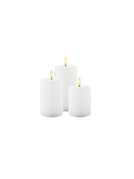 Sirius Sille Rechargeable Led Candle | Set of 3 | White