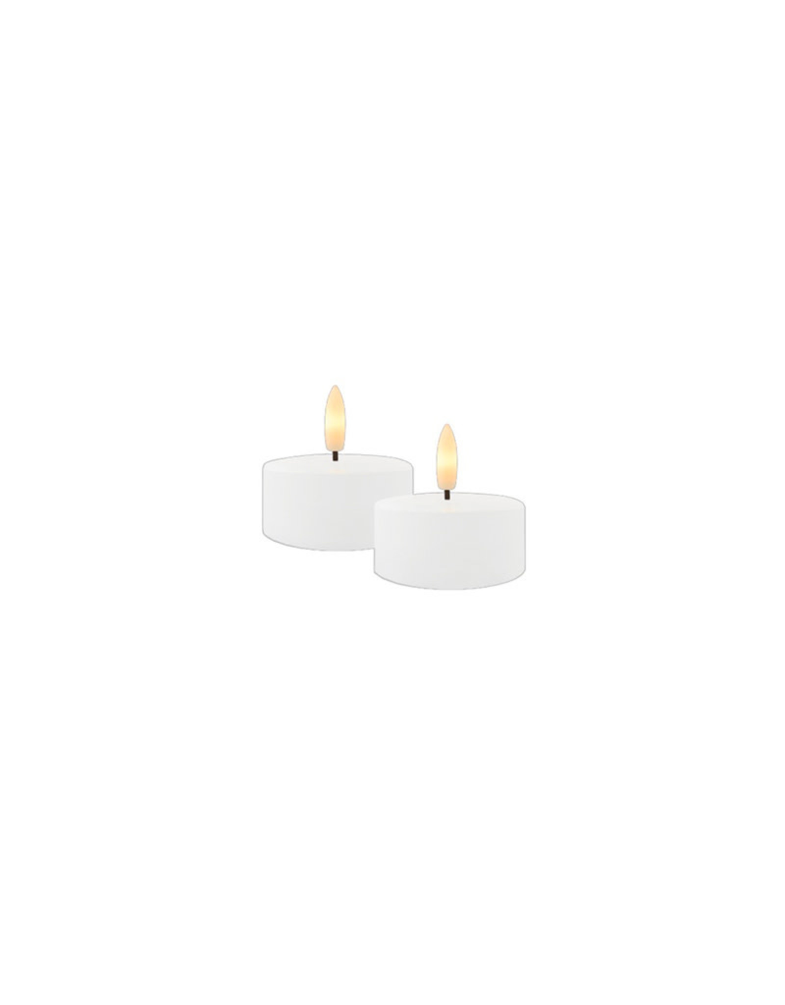 Sirius Sille Rechargeable Tealight Ø6 | Set of 2 | White