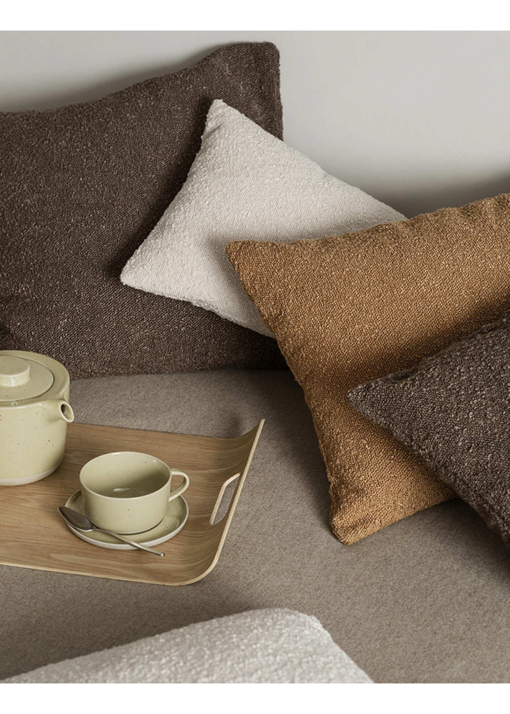 Blomus Boucle Cushion Cover | 30x50 | Moonbeam