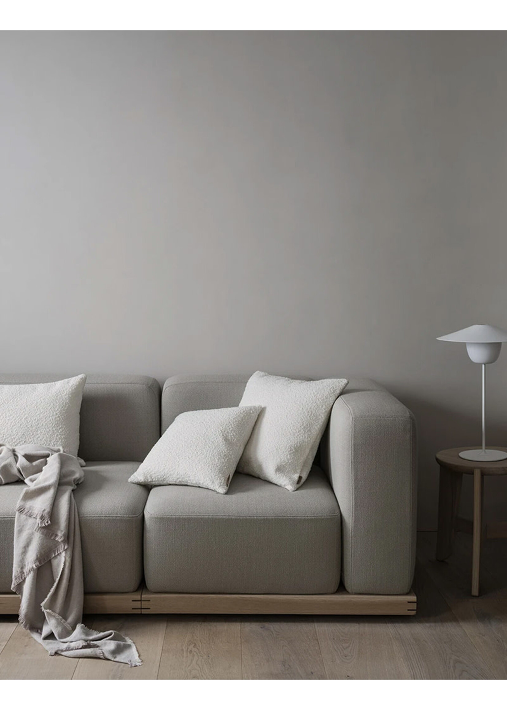Blomus Boucle Cushion Cover | 40x40 | Lily White